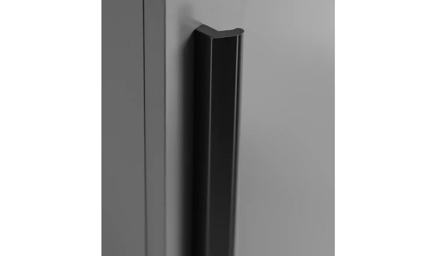 Habitat Munich 1 Door Wardrobe - Anthracite